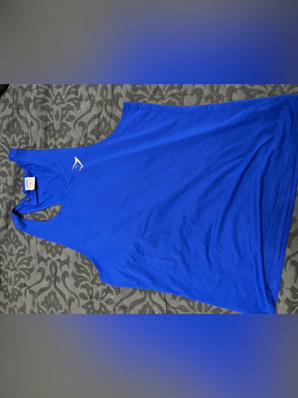 Gymshark Blue Men's Racerback Training Tank